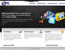 Tablet Screenshot of idminformatica.com